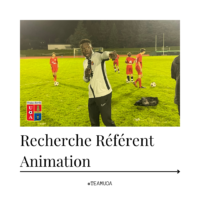 Recherche Référent Animation